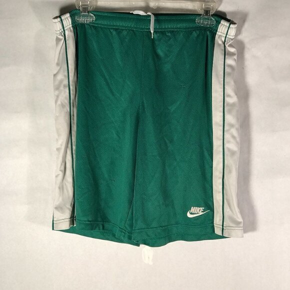 NIKE Men Workout Athletic Green Training Shorts - Picture 2 of 9